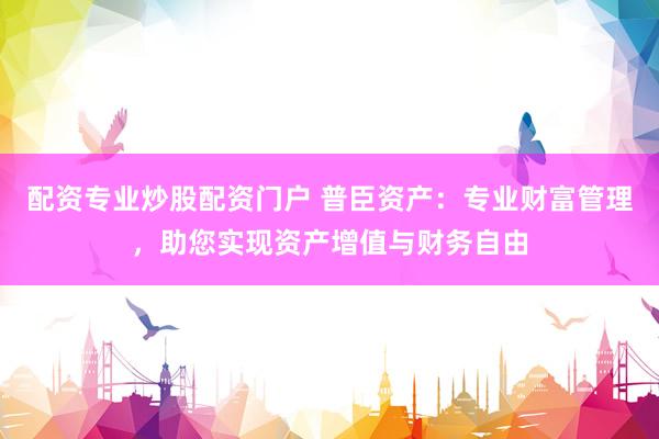 配资专业炒股配资门户 普臣资产：专业财富管理，助您实现资产增值与财务自由