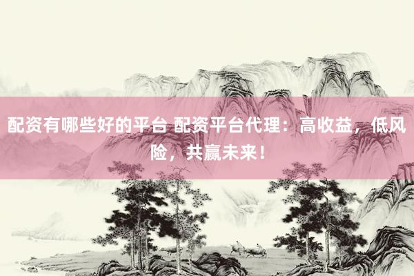 配资有哪些好的平台 配资平台代理：高收益，低风险，共赢未来！